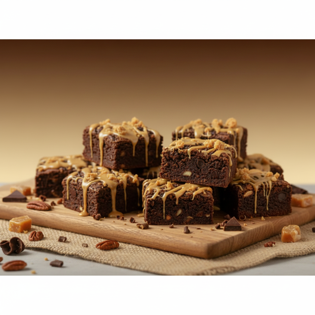 Praline Brownie Bars â Clean