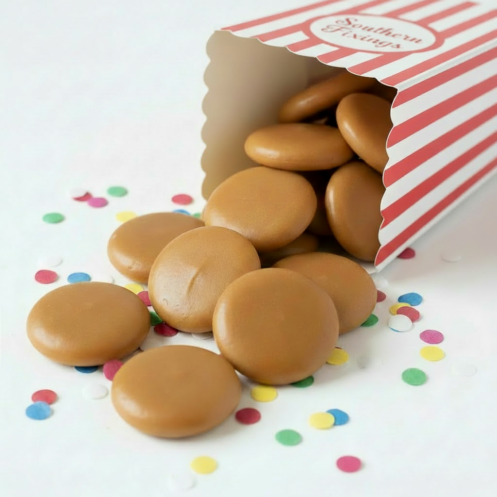 No-Nut Pralines – Circle Badge