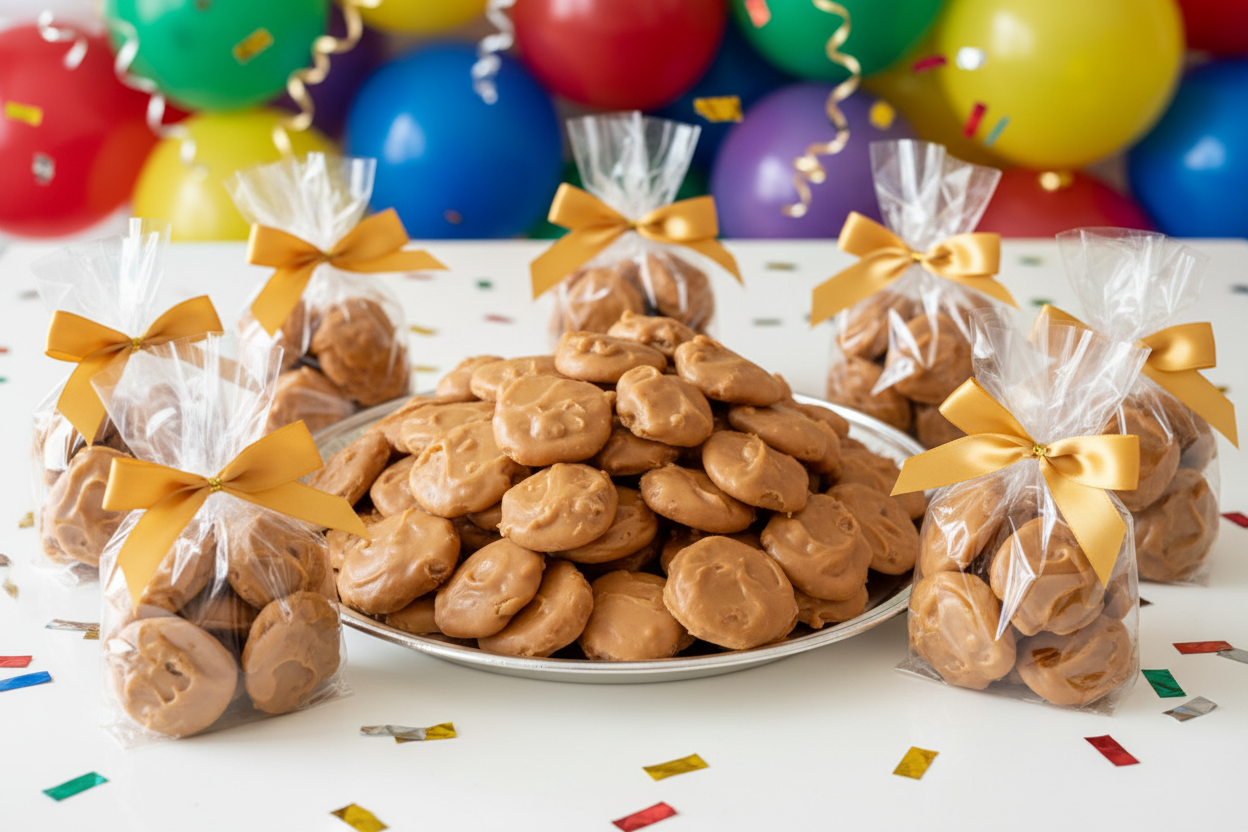 Party Table with Real Pralines