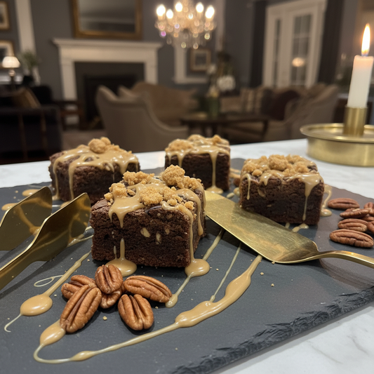 Praline Brownie Bars – Dessert Bar