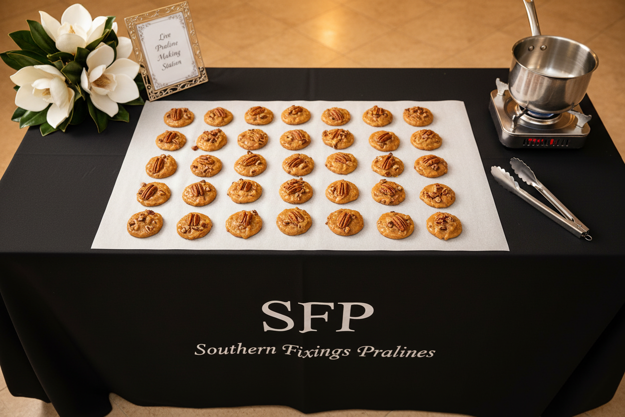 Southern Fixings Pralines Live Station